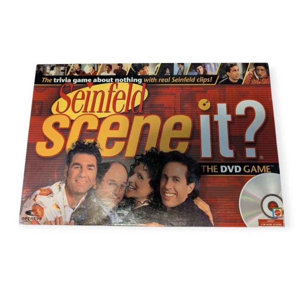 Seinfeld Scene It? The DVD Game Mattell Brand New In The Box Sealed In The Box